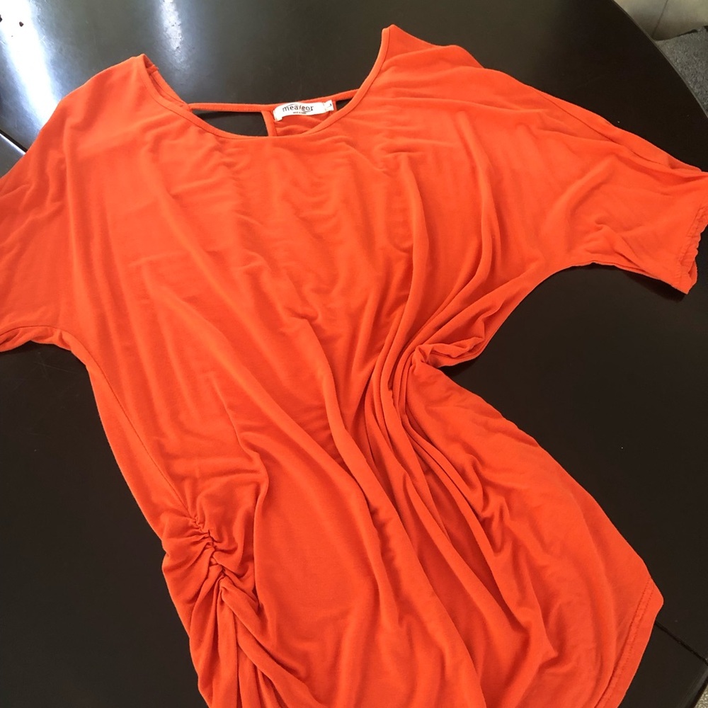 NWOT orange top